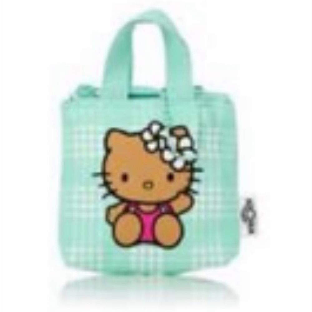 ALOHA Collection x DFS x Hello Kitty COMPLETE Tan Kitty Hibiscus Splash - Picture 7 of 16